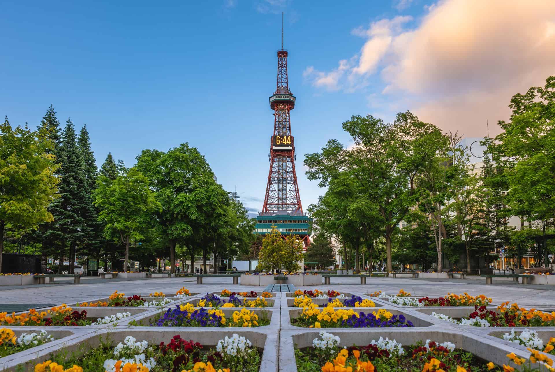 sapporo tour de television road trip au japon