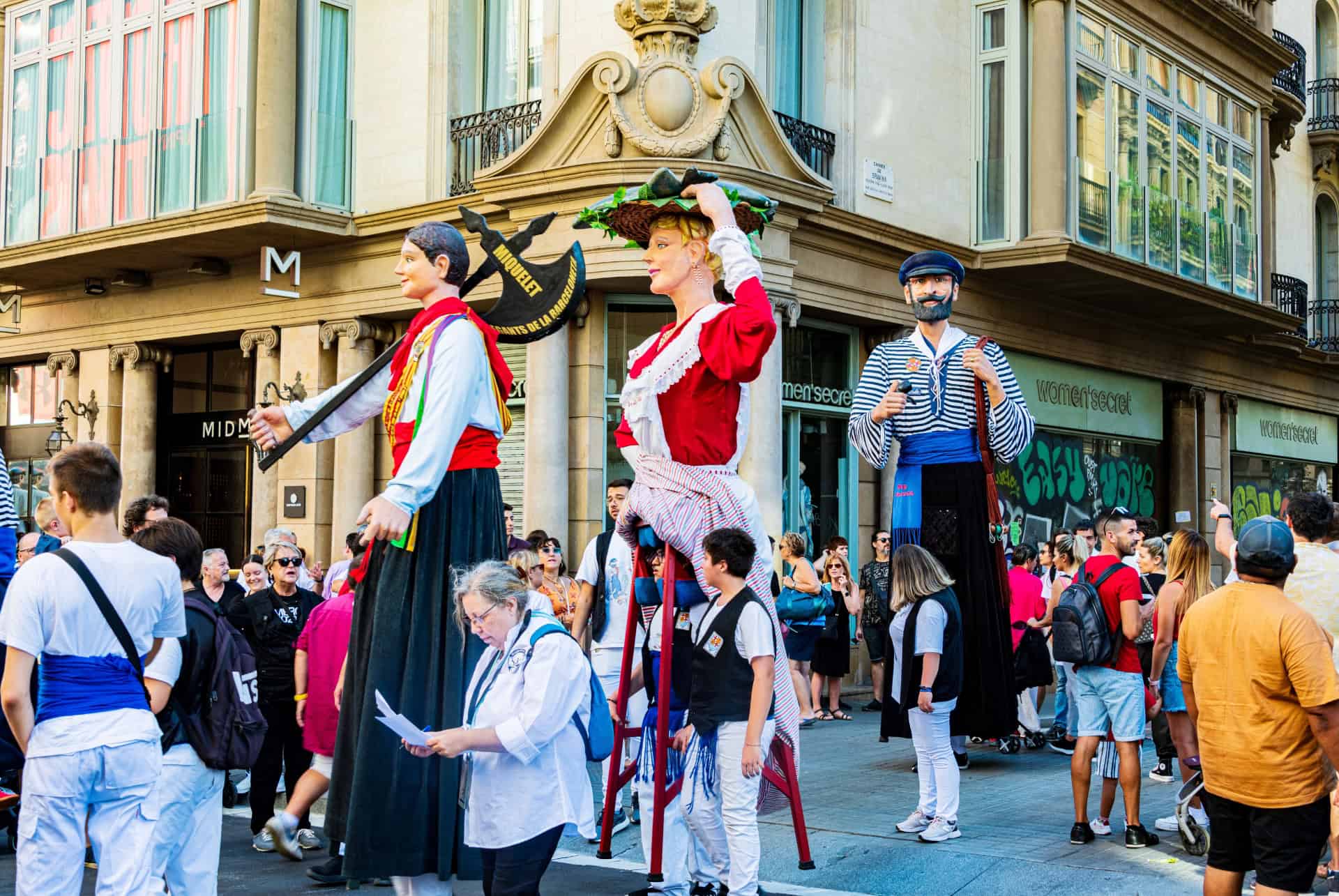 barcelone en septembre festa de la merce