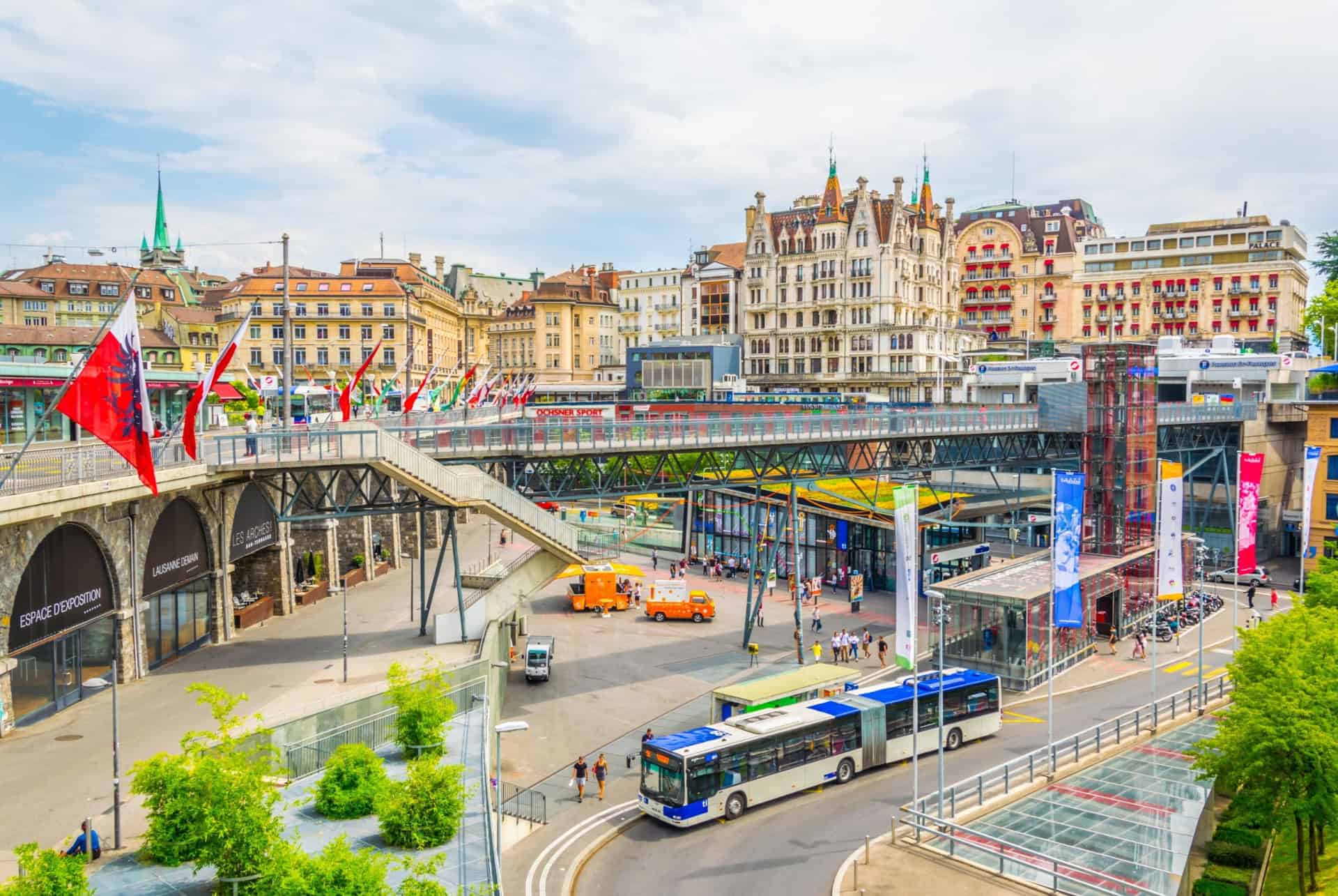 se deplacer a lausanne