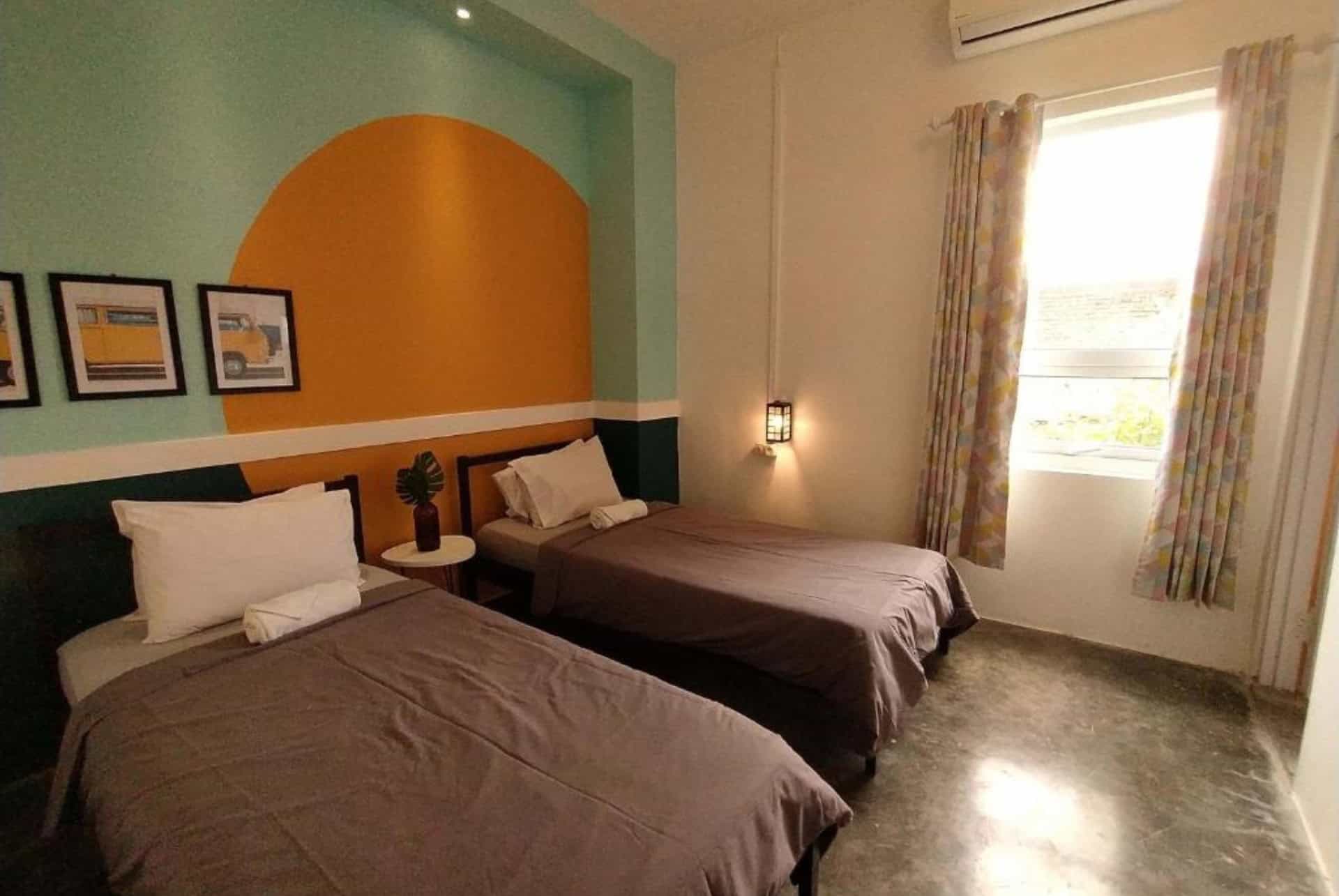 wonderloft hostel kota tua chambre