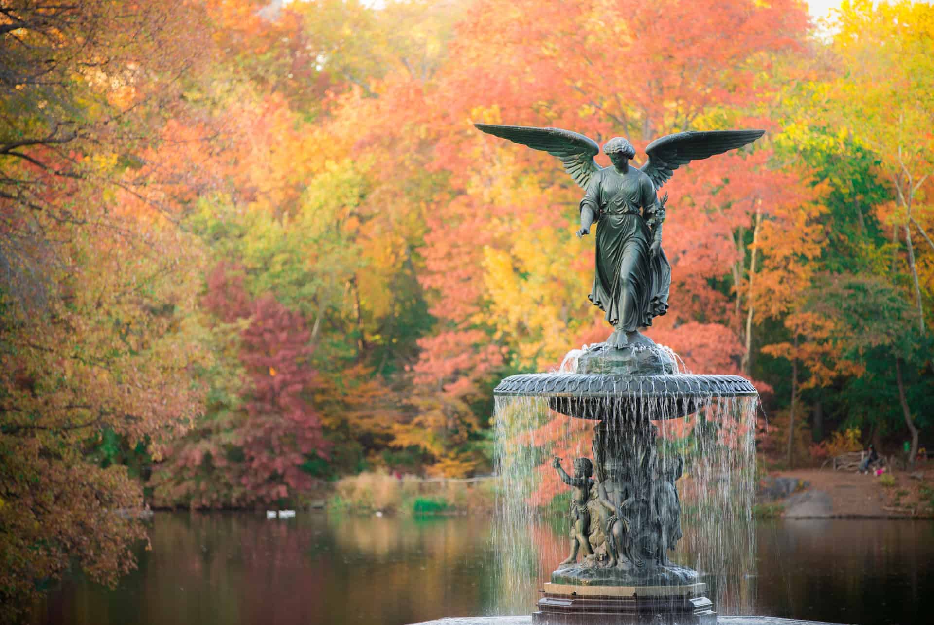 central park bethesda fountain
