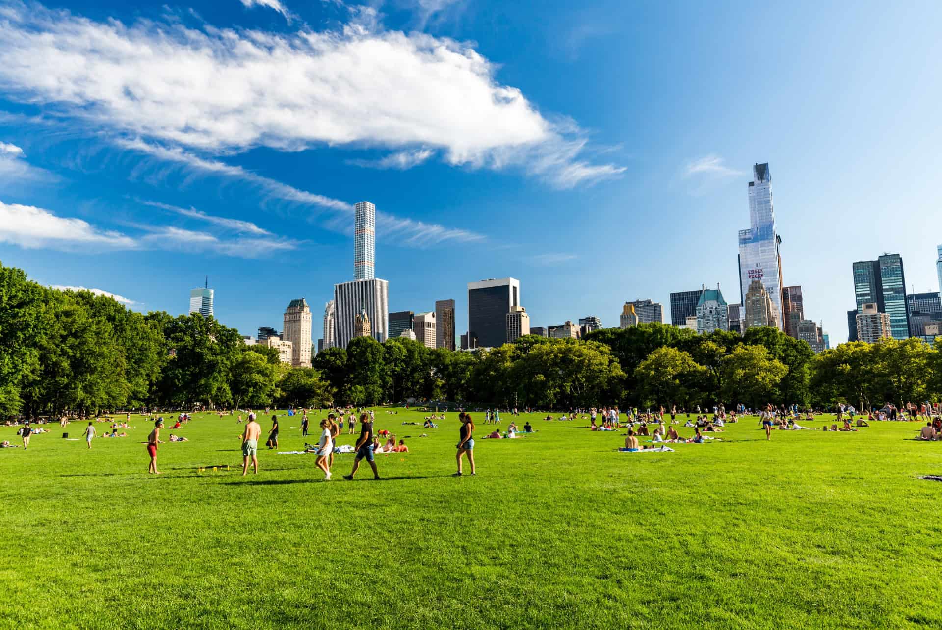 central park en ete