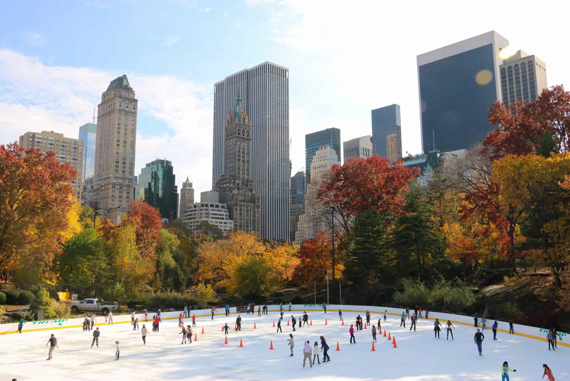 central park en hiver