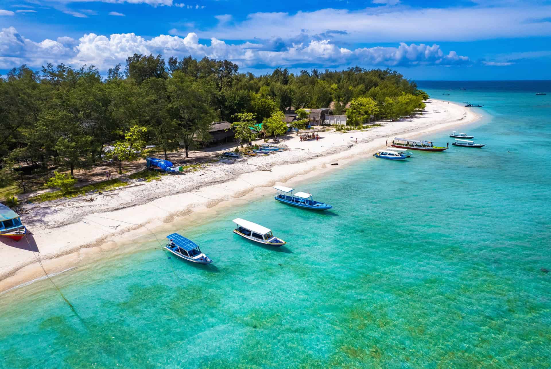 gili meno vue plage